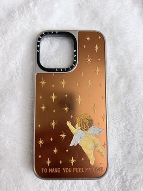 Casetify Copper Star Angel iPhone Case - Gold Accents
